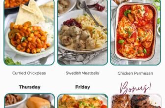 Weekly Meal Plan Might 20, 2024