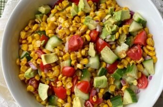 SKILLET FRIED CORN SALAD – The Southern Woman Cooks