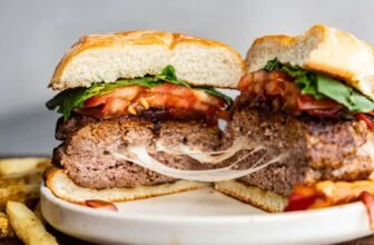 Stuffed Caprese Burgers – The Keep At Residence Chef