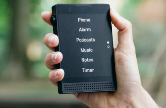 Gentle unveils a brand new minimalist cellphone with a black-and-white OLED display