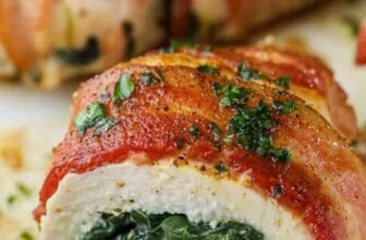 Spinach Stuffed Rooster Breasts – Spend With Pennies