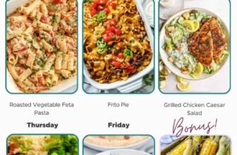 Weekly Meal Plan June 10, 2024