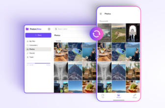 Proton can now again up images and movies in your iPhone with