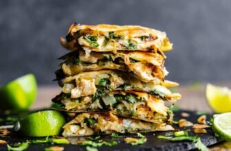 Cilantro-Lime Hen Quesadillas