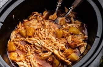 Sluggish Cooker Hawaiian Barbecue Hen