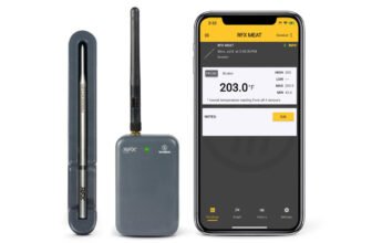 ThermoWorks’ RFX Meat wi-fi probe makes use of radio waves as a substitute of Bluetooth to watch meals on the grill