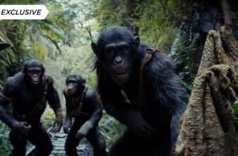 Watch Kingdom of the Planet of the Apes’ Stars Attend Ape Faculty