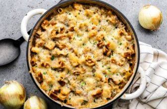 French Onion Pasta Casserole – The Keep At Residence Chef