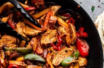 Scorching Skillet Hen Fajitas