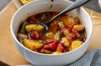 Immediate Pot Vegetable Soup | Cookies and Cups