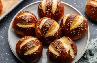 Home made Pretzel Rolls