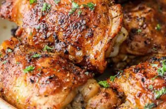 Crispy Baked Hen Thighs – Spend With Pennies