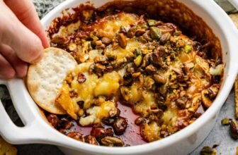 Scorching Honey Pistachio Baked Brie