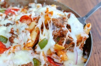 Pizza Pasta Bake – Barefeet within the Kitchen