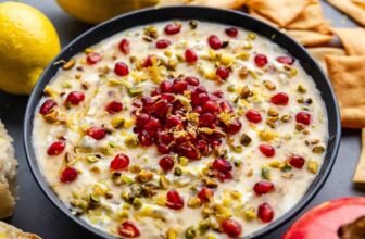 Pomegranate Pistachio Whipped Feta – The Keep At House Chef