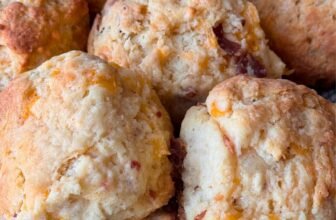 MAPLE BACON CHEDDAR BISCUITS – The Southern Girl Cooks