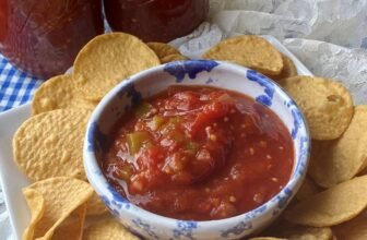 HOMEMADE CANNED SALSA RECIPE – The Southern Girl Cooks