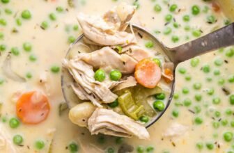 Hen Pot Pie Soup