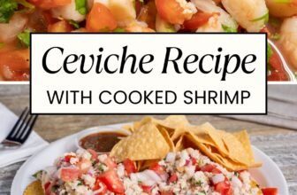 The very best ceviche recipe (with cooked shrimp!)